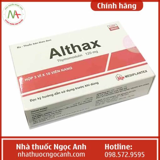 Hộp thuốc Althax