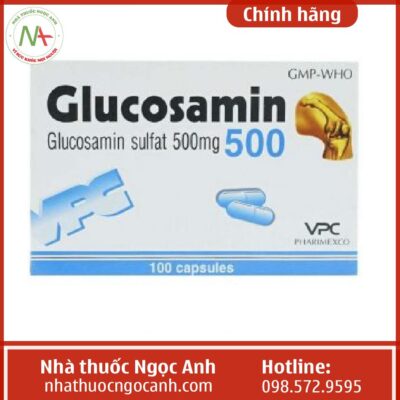 Giá bán Glucosamine 500mg VPC