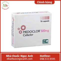 Hộp thuốc Medoclor 500mg