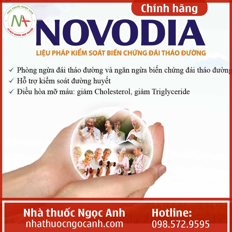 Hiệu quả của Novodia