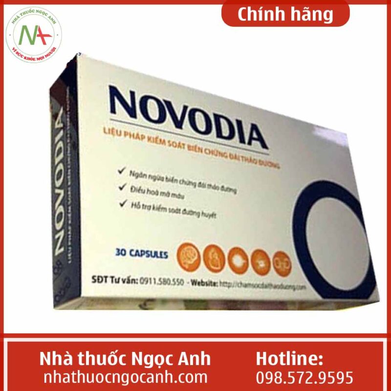 Novodia Thuốc Novodia là thuốc gì, có tác dụng gì, giá bao nhiêu, mua ở đâu