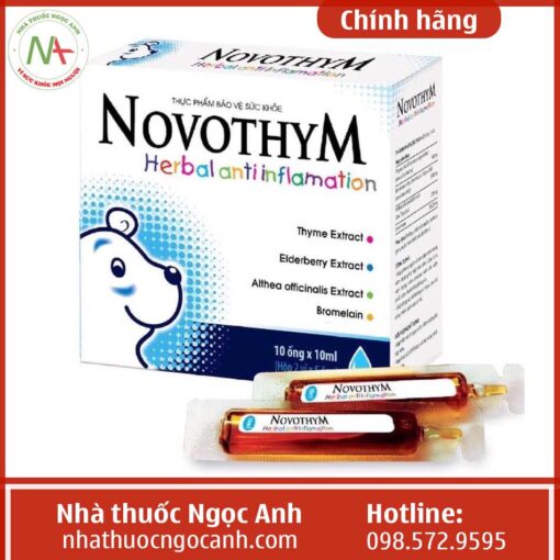 Liều dùng Novothym