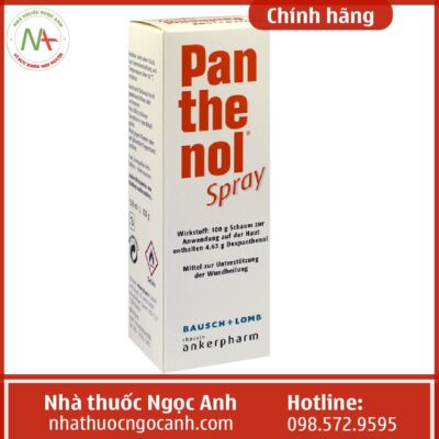 thuốc xịt Panthenol Spray giá