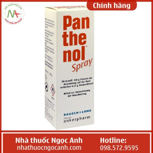thuốc xịt Panthenol Spray giá