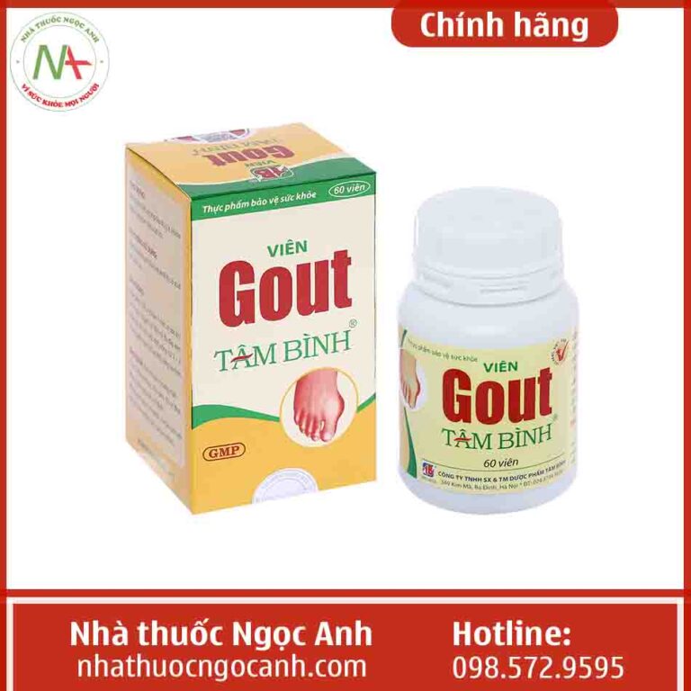 Hộp Viên Gout Tâm Bình