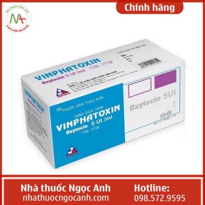 thuốc Vinphatoxin 5UI (Hộp 10 ống)
