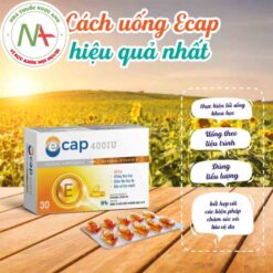 Cách dùng Vitamin E - Ecap