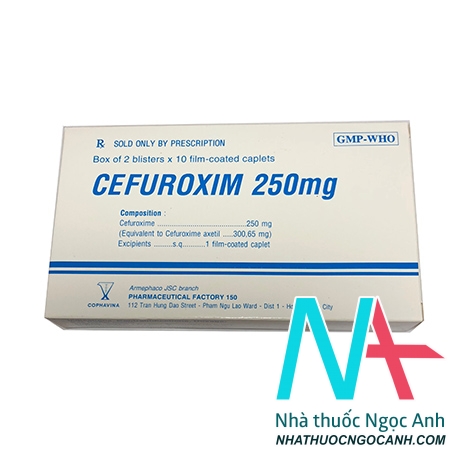 Thuốc Cefuroxim 250mg