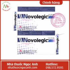 Mẫu nhãn thuốc Novolegic
