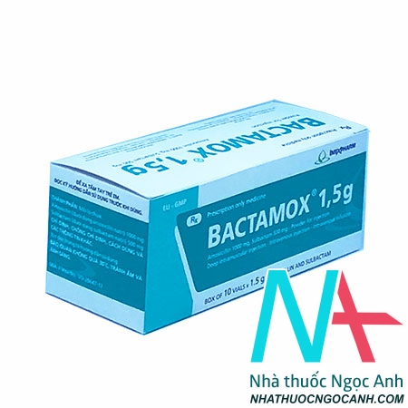 Thuốc Bactamox® 1,5 g có tác dụng gì