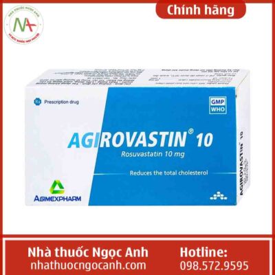 Hộp thuốc Agirovastin 10