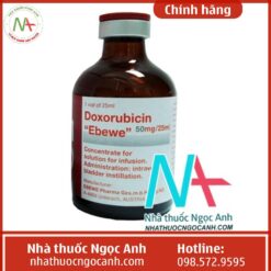 thuốc Doxorubicin Ebewe 50mg
