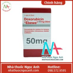 thuốc Doxorubicin Ebewe 50mg