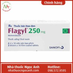 Hộp thuốc Flagyl 250mg