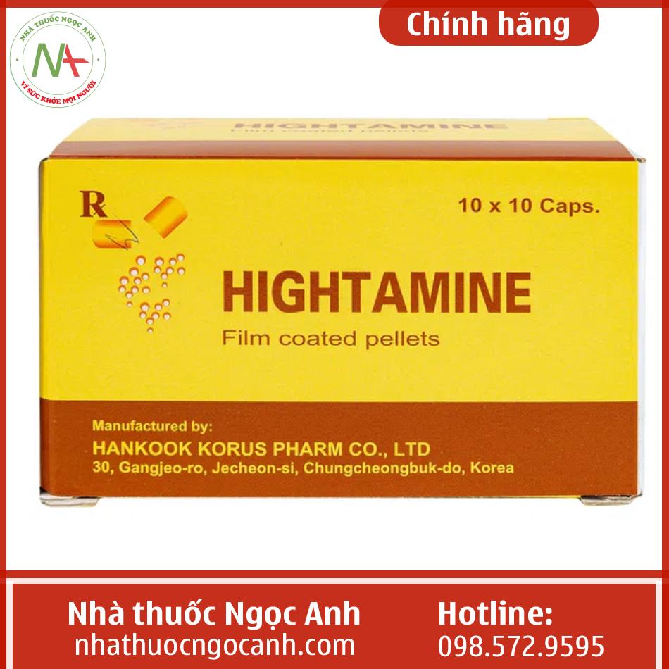 Hộp thuốc Hightamine