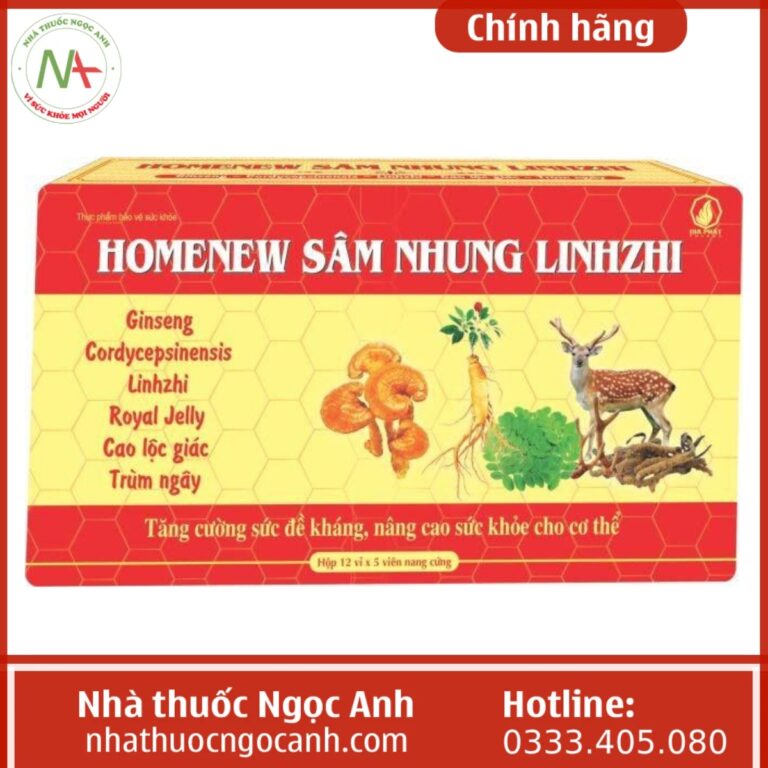 Homenew Sâm nhung Linhzhi