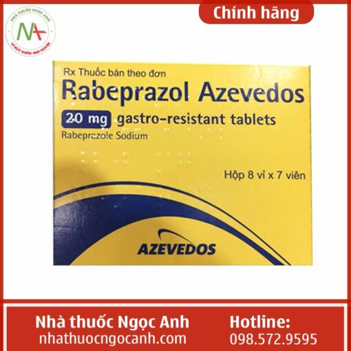 Hộp thuốc Rabeprazol azevedos