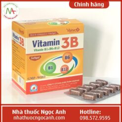 Hình ảnh Vitamin 3B Softgel Vinaphar (1)