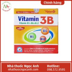 Liều dùng Vitamin 3B Softgel Vinaphar