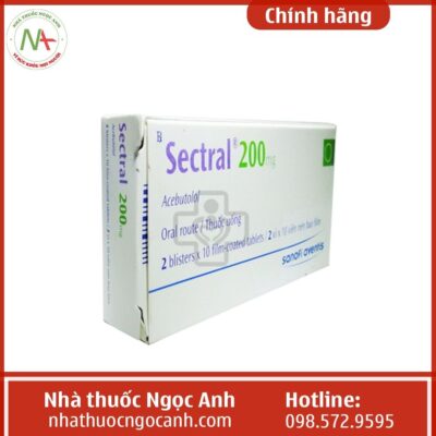 combo Sectral 200mg 1
