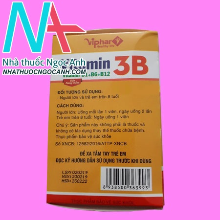 Vitamin 3B Softgel Vinaphar