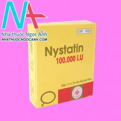 Nystatin đặt 100.000 IU