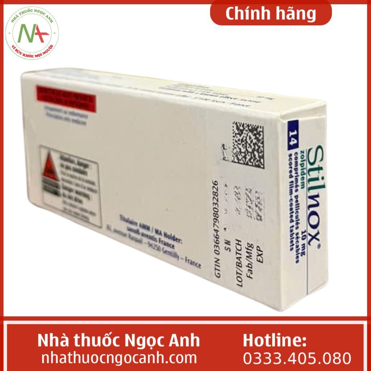 thuốc Stilnox 10mg