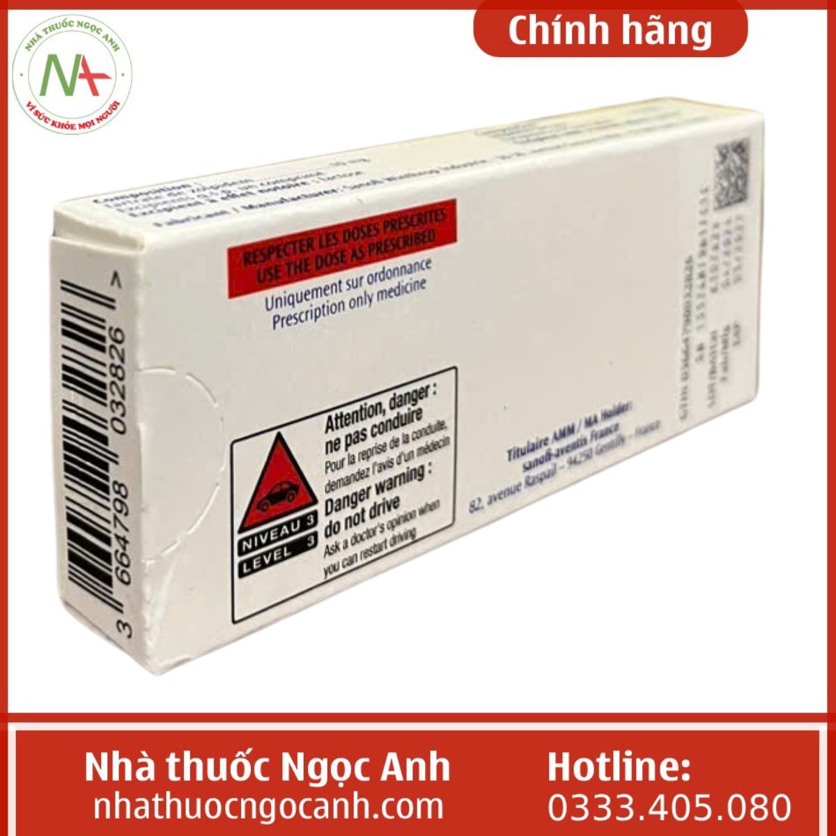 thuốc Stilnox 10mg