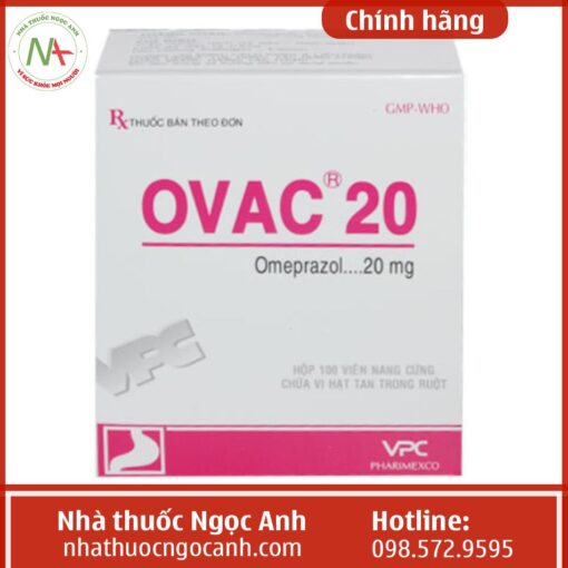 Thuốc Ovac 20mg là thuốc gì?