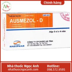 Công dụng thuốc Ausmezol-D