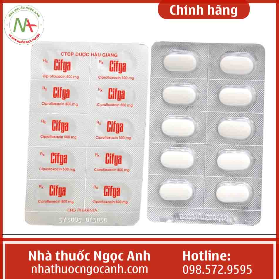 Vỉ thuốc Cifga