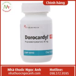 liều dùng Dorocardyl 40mg