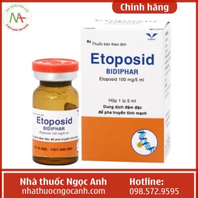Hộp thuốc Etoposid Bidiphar