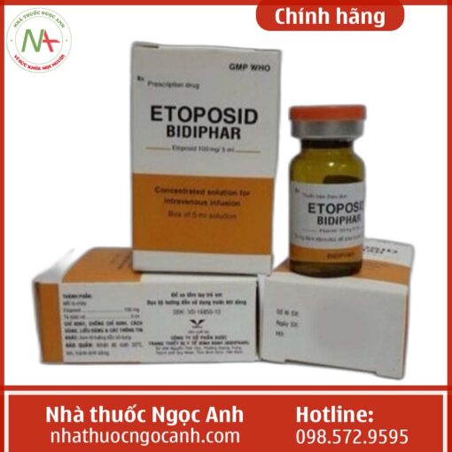 Hộp thuốc Etoposid Bidiphar