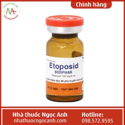 Lọ thuốc Etoposid Bidiphar