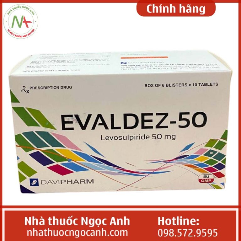 Hộp thuốc Evaldez-50