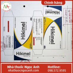 Mẫu nhãn thuốc Hikimel