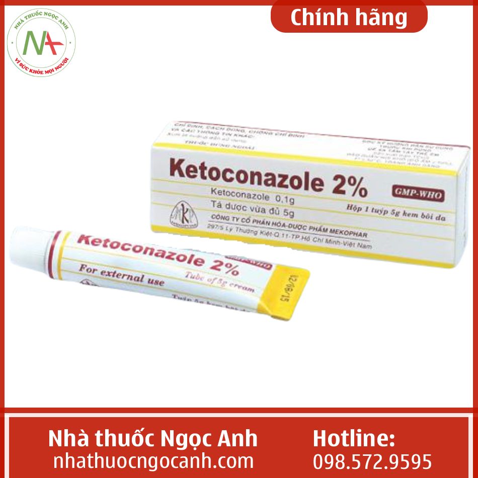 Thuốc Ketoconazol 2% Mekophar
