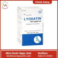 Hình ảnh thuốc Lyoxatin 100mg/20ml