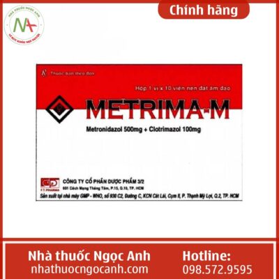 Giá bán METRIMA-M (Viên nén dài đặt âm đạo)