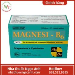 Magnesi B6 475mg Khapharco có tác dụng gì?
