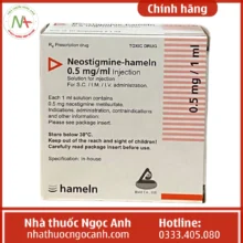 Hộp thuốc Neostigmine-hameln 0,5mg/ml injection