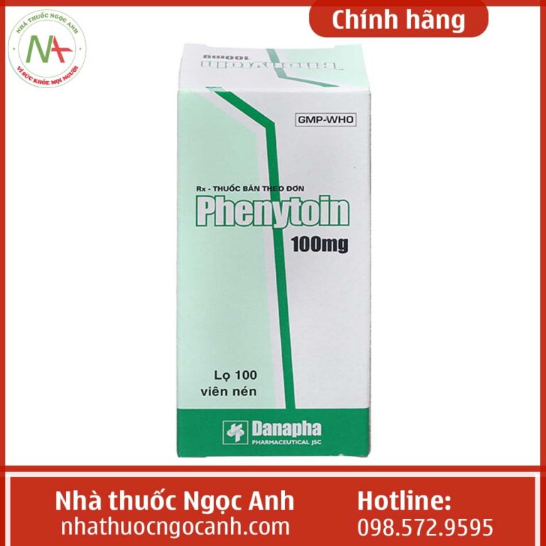 Hộp Phenytoin 100mg