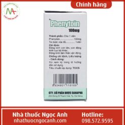 Hộp Phenytoin 100mg