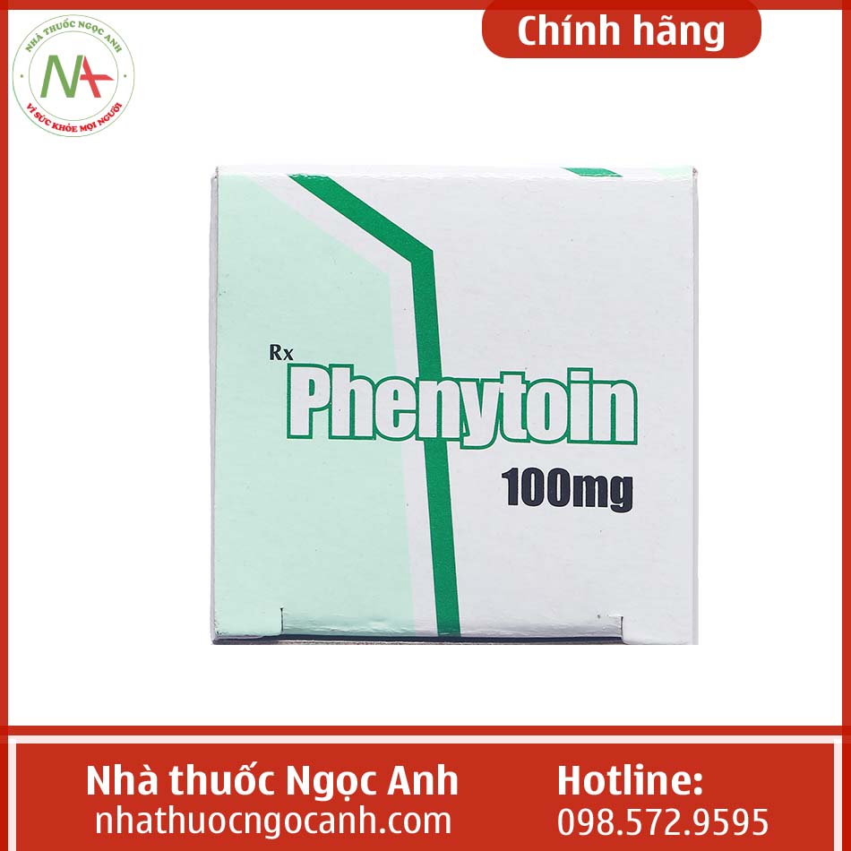 Hộp Phenytoin 100mg