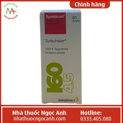 Symbicort Turbuhaler 160/4.5 60 liều
