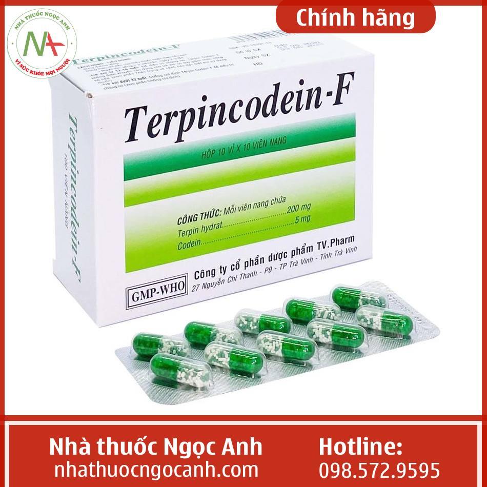 Công dụng Terpincodein-F TV.Pharm