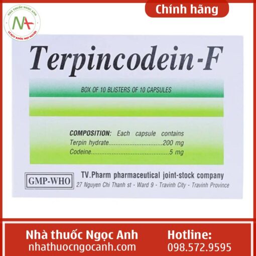 Terpincodein-F TV.Pharm mua ở đâu