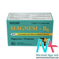 Magnesi B6 viên Khapharco