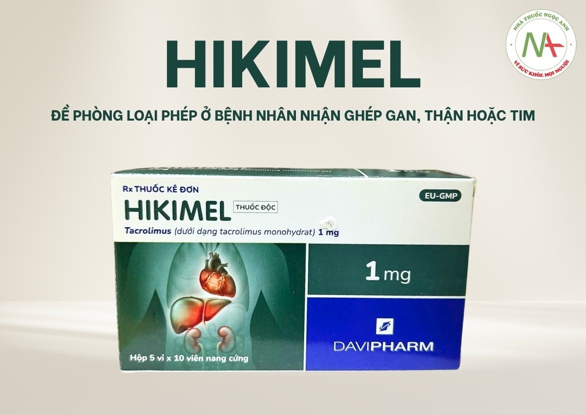 Hikimel 6 Chỉ định của thuốc Hikimel